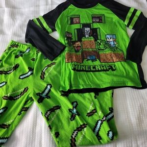 Minecraft Boys 2 Piece Pajama Set